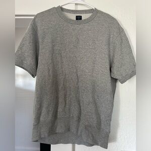 Gray J Crew Medium crewneck short sleeve tee/sweatshirt